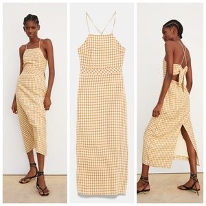 Zara Plaid dress